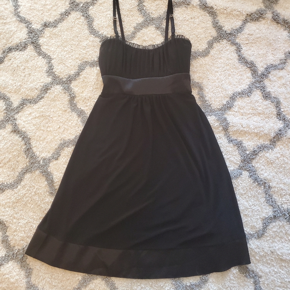 Silky Little Black Dress Sz S